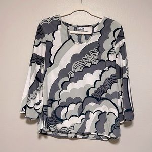 🌺Manuheali’i Long Sleeve Blouse, Size S